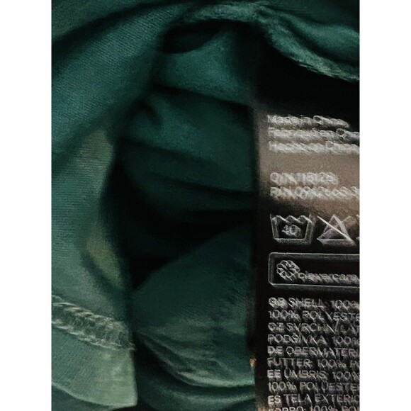 Divided By H&M Womens A Line Dress Green Floral Tired Layer Keyhole XS New - Picture 8 of 11